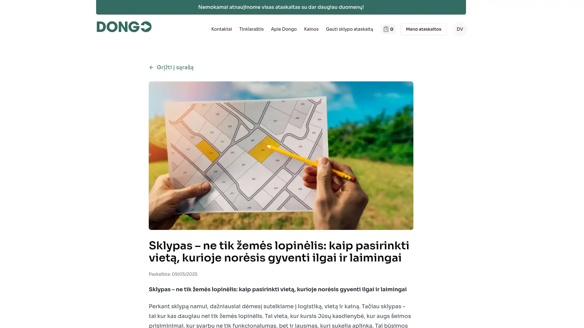 www.dongo.lt screenshot 7