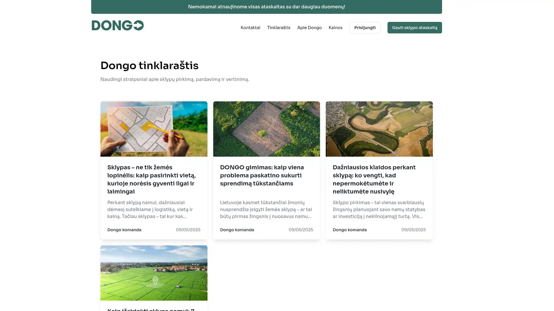 www.dongo.lt screenshot 6