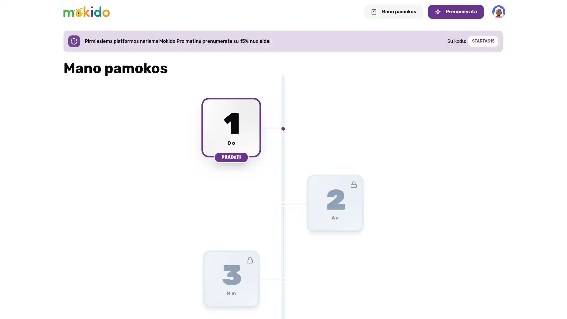 www.mokido.lt screenshot 4